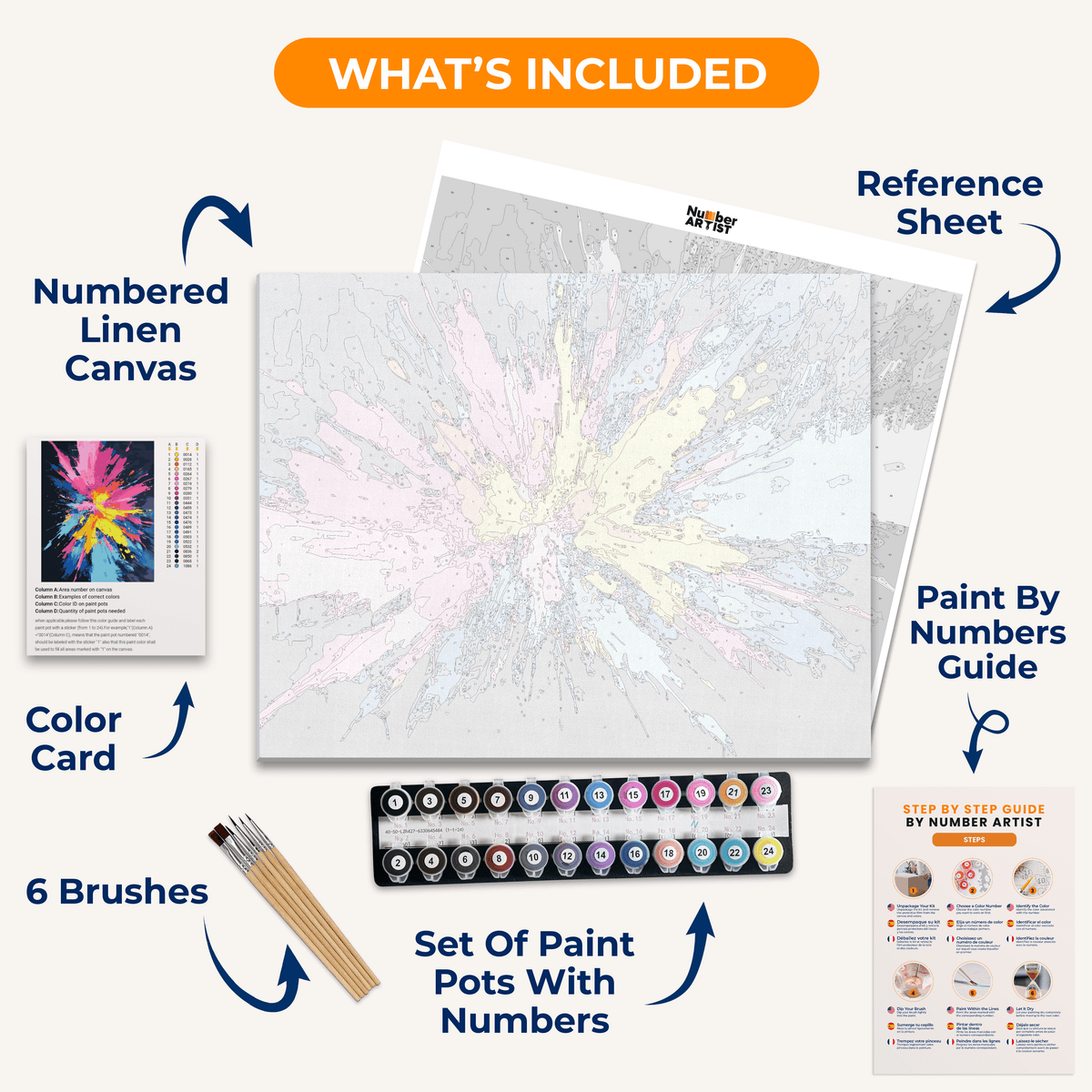 The image presents an abstract art piece.