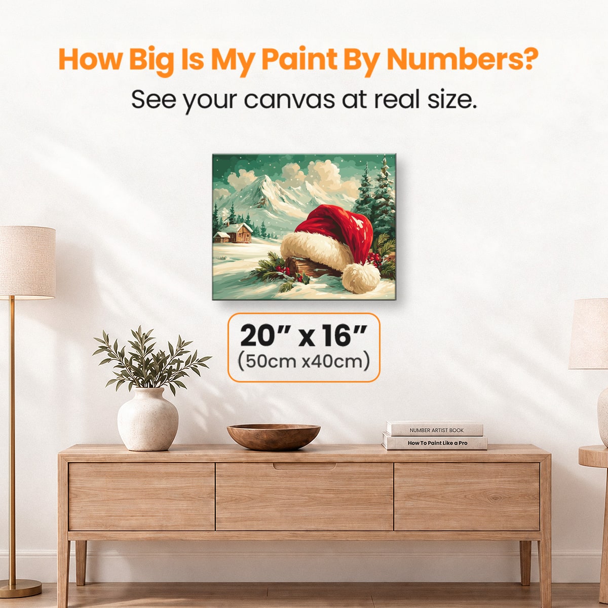 Christmas Begins - Number Artist Paint by Numbers Kits