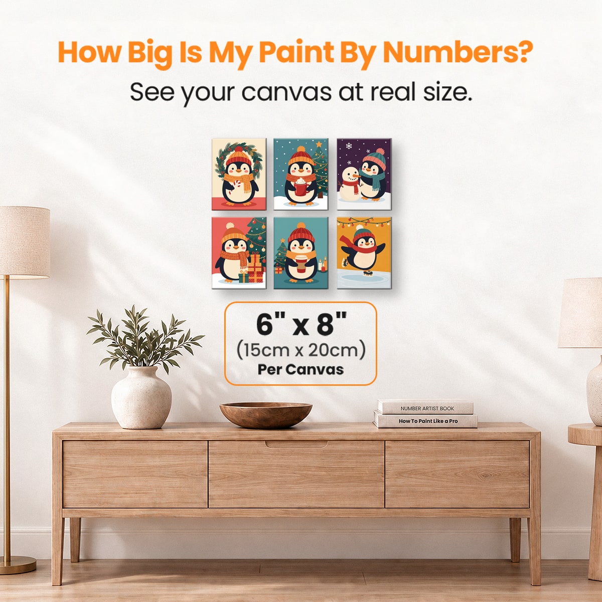 Winter's Little Joy - Number Artist Paint by Numbers Kits