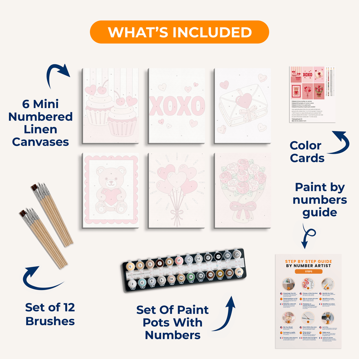 All My Love - Number Artist Paint by Numbers Kits