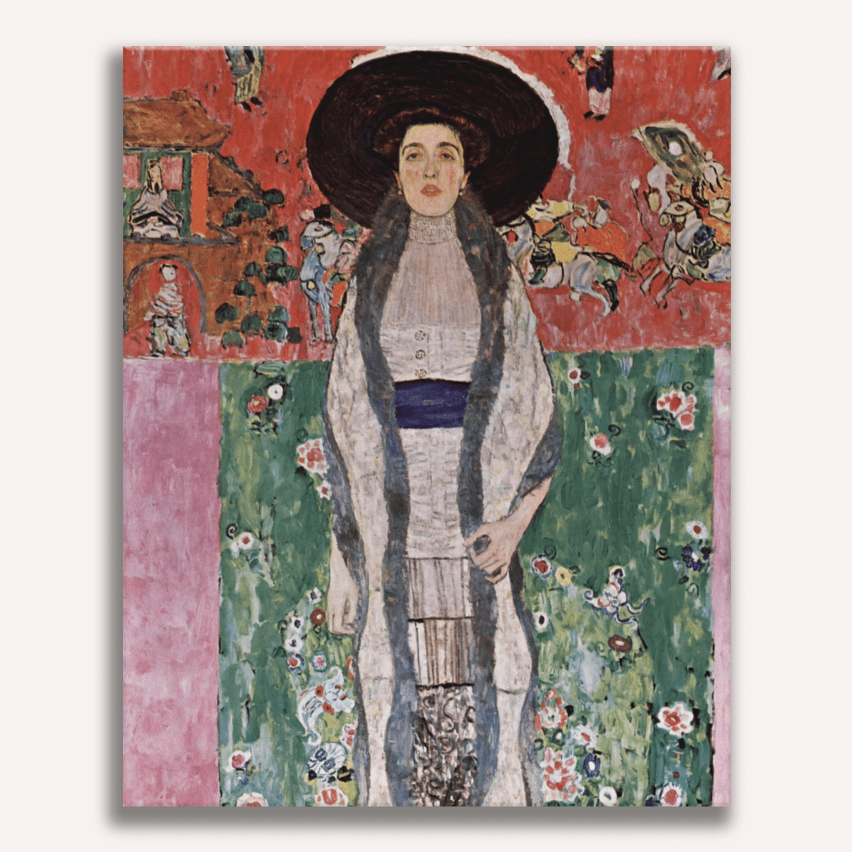 Portrait of Adele Bloch-Bauer II by Gustav Klimt - Number Artist Paint by Numbers Kits