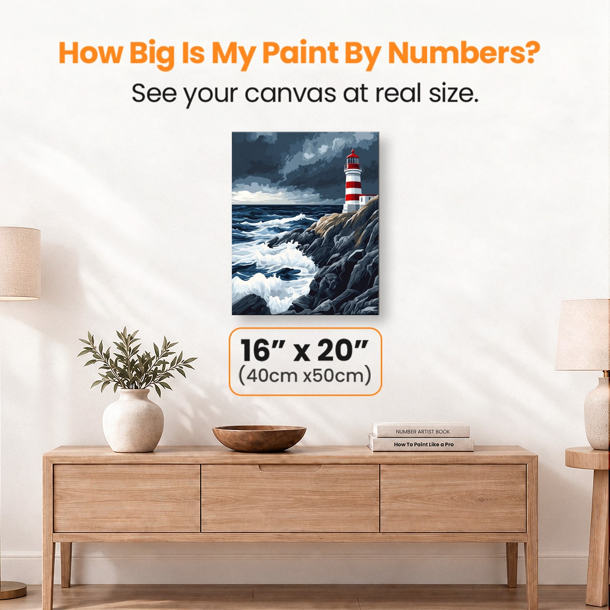 Bad Weather - Number Artist Paint by Numbers Kits