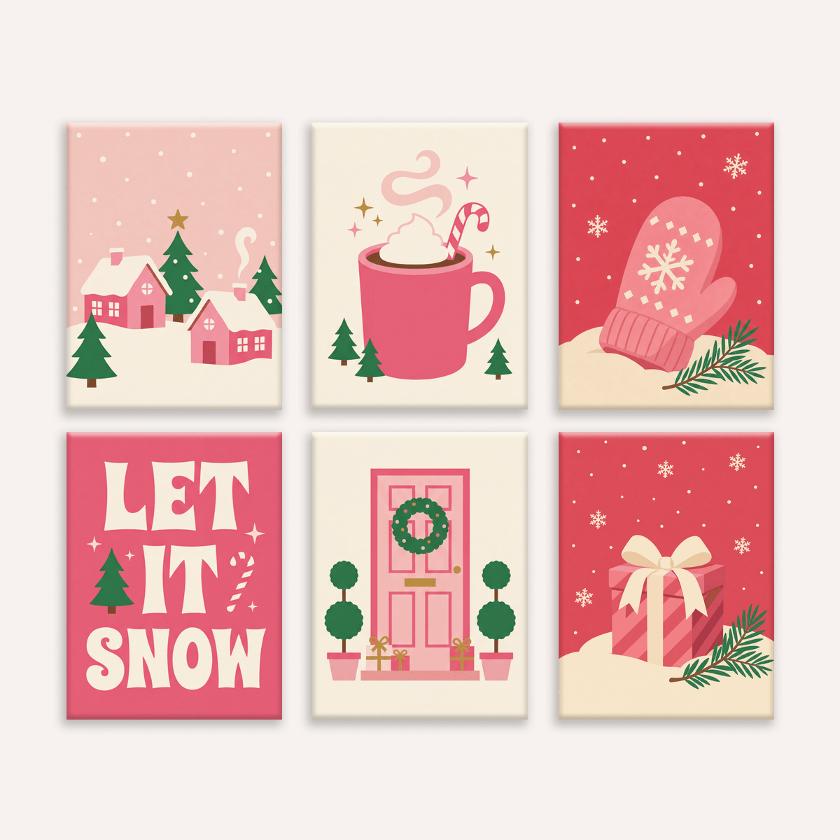 Let It Snow - Number Artist Paint by Numbers Kits