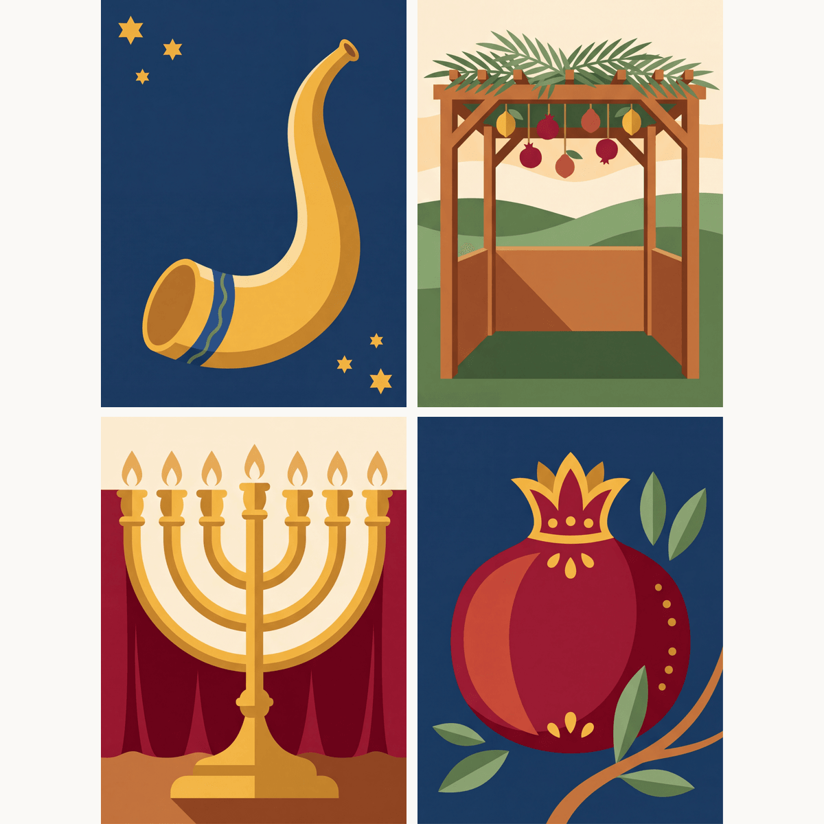 Jewish Festivals - Number Artist Paint by Numbers Kits
