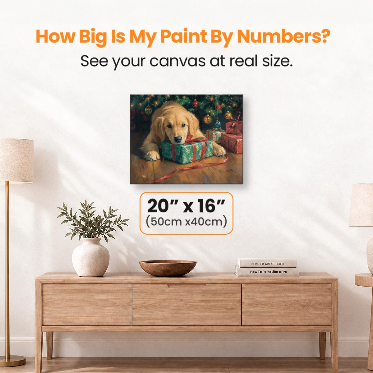 Sleepy Christmas - Number Artist Paint by Numbers Kits