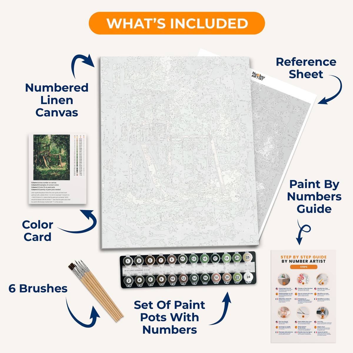 Old Playground - Number Artist Paint by Numbers Kits