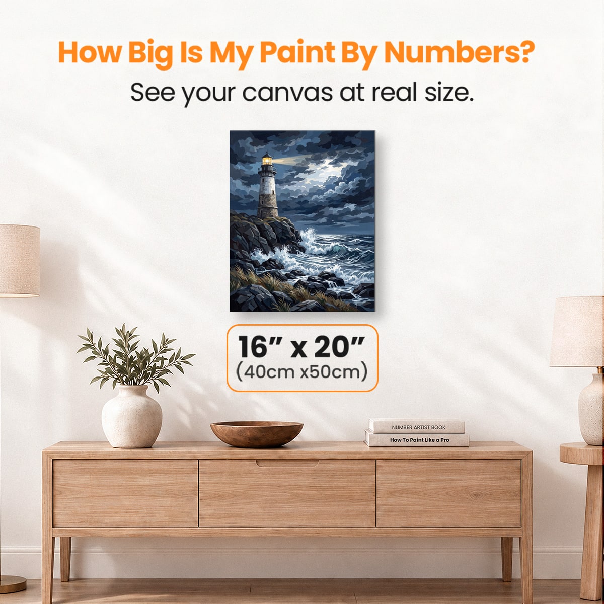 Faithful Beacon - Number Artist Paint by Numbers Kits