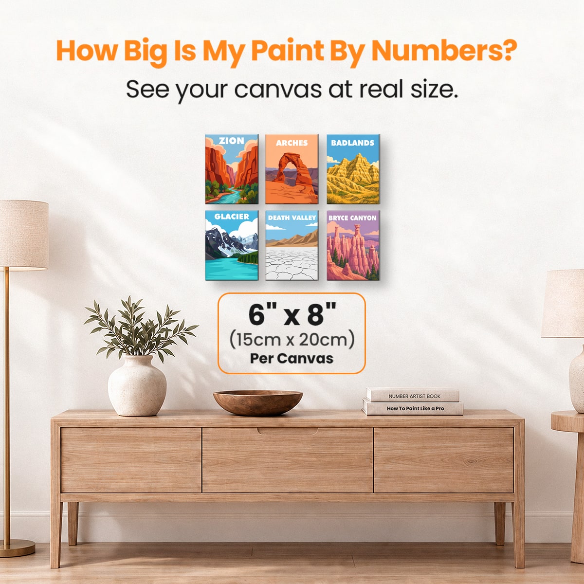 Western Wonders Vol. 2 - Number Artist Paint by Numbers Kits