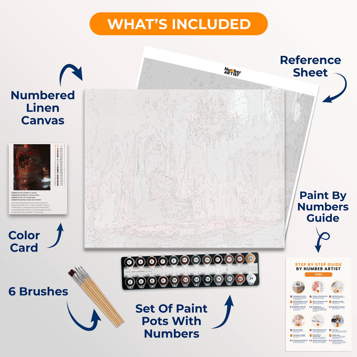 Menacing Chamber - Number Artist Paint by Numbers Kits
