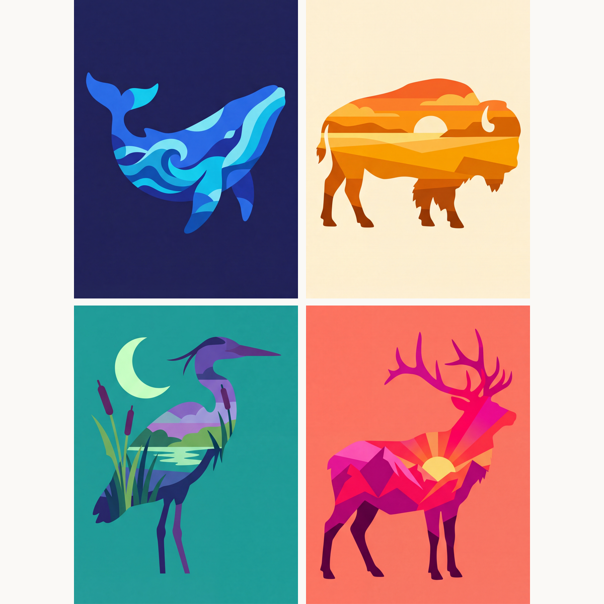 Wild Abstraction - Number Artist Paint by Numbers Kits