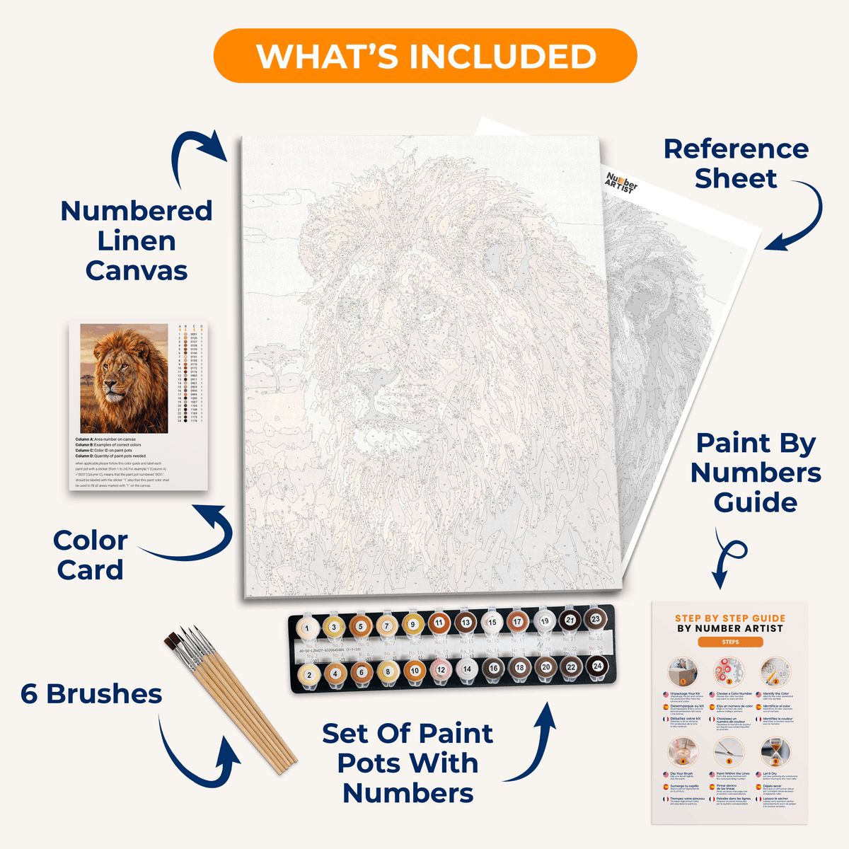 Quiet Majesty - Number Artist Paint by Numbers Kits