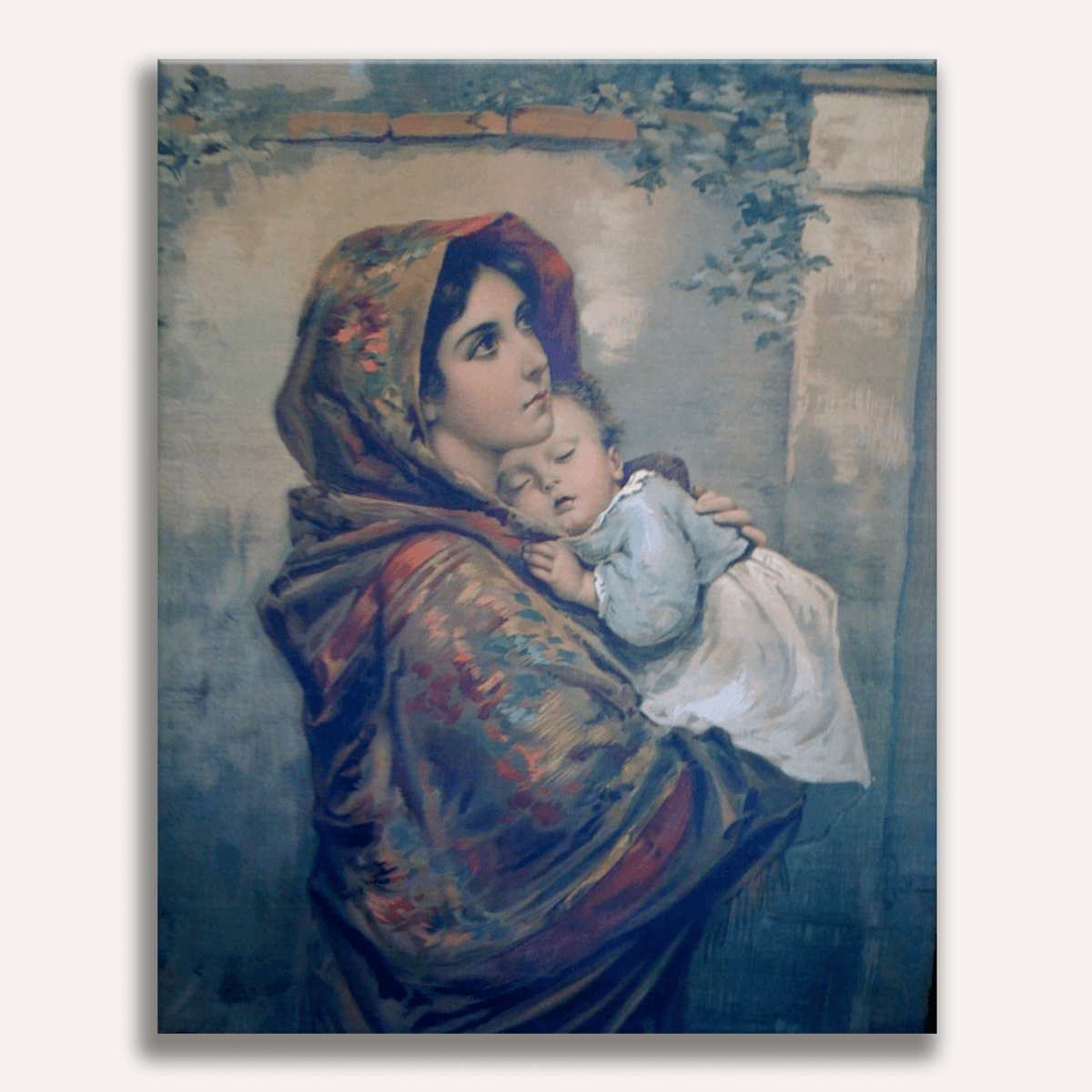 Madonna of the Streets by Roberto Ferruzzi - Number Artist Paint by Numbers Kits