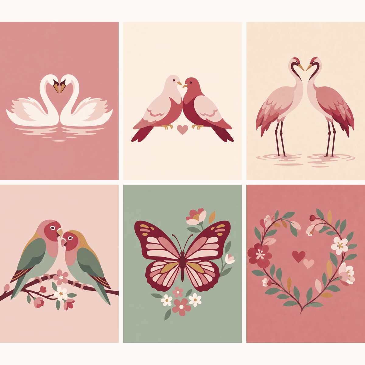 Love Takes Flight - Number Artist Paint by Numbers Kits