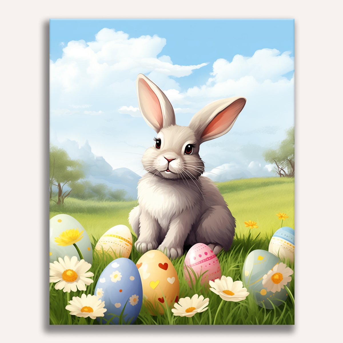 Easter Bunny - Number Artist Paint by Numbers Kits