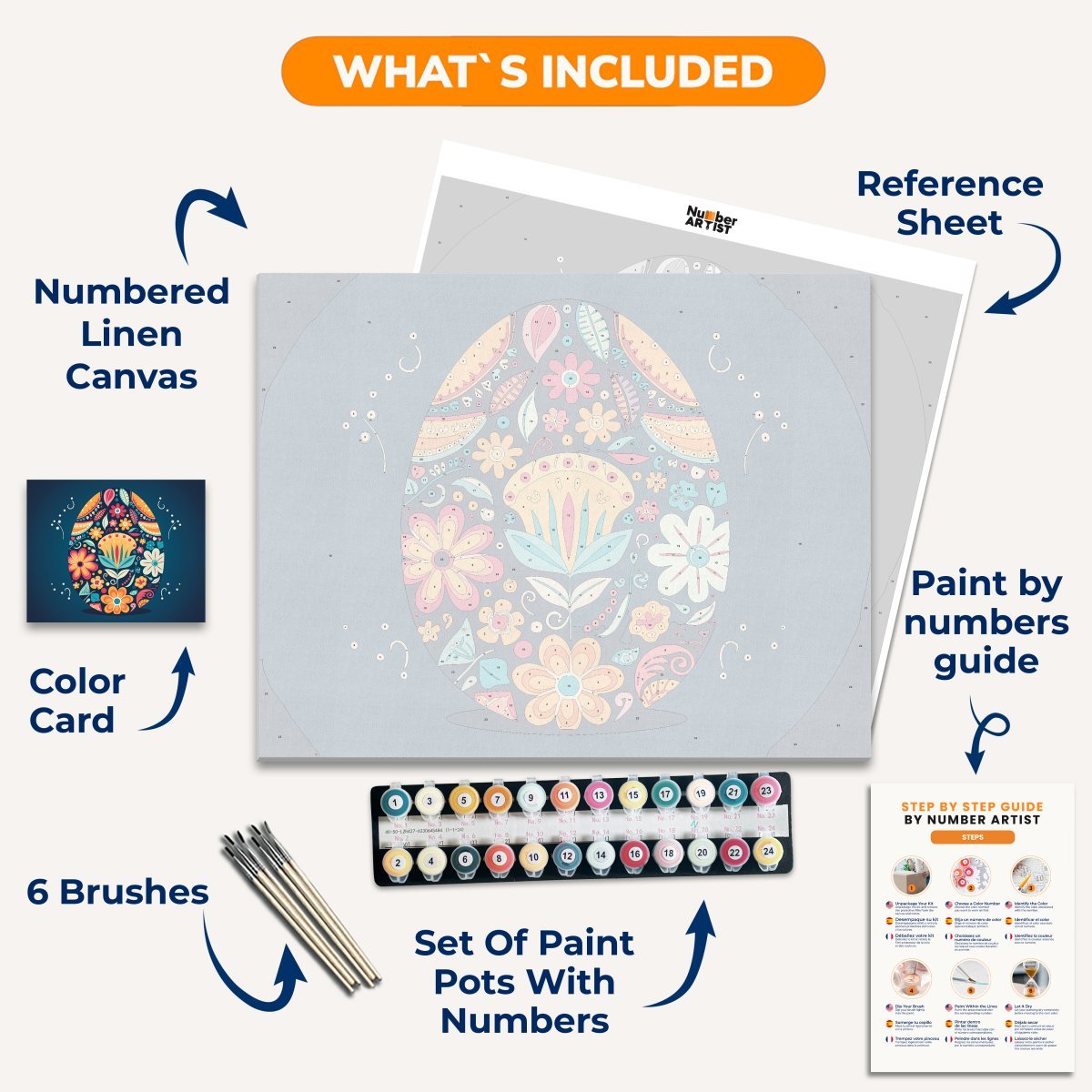 Easter Egg - Number Artist Diamond Painting Kits