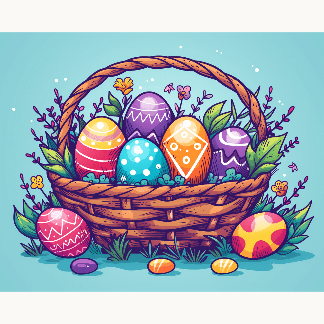 Easter Harvest - Number Artist Paint by Numbers Kits