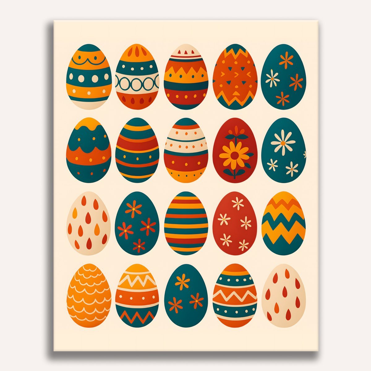 Egg Collection - Number Artist Paint by Numbers Kits