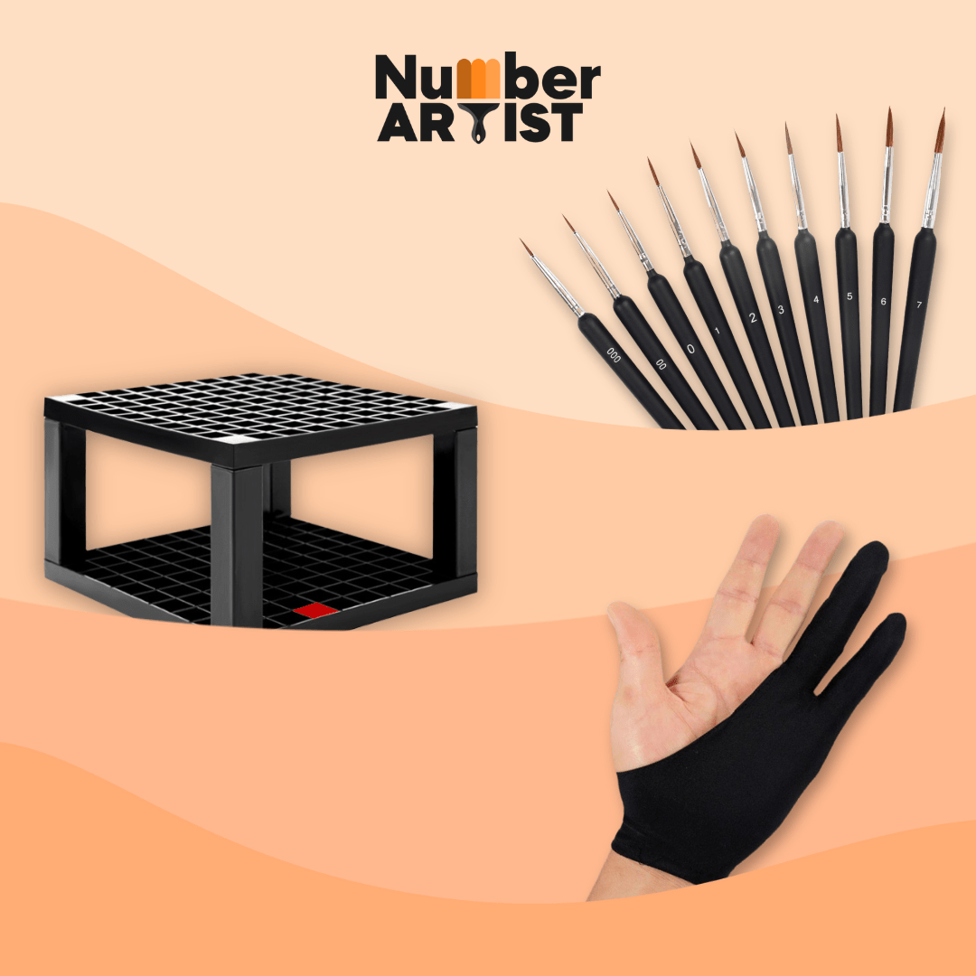 Essentials Artist Bundle - Number Artist Paint By Numbers Kits