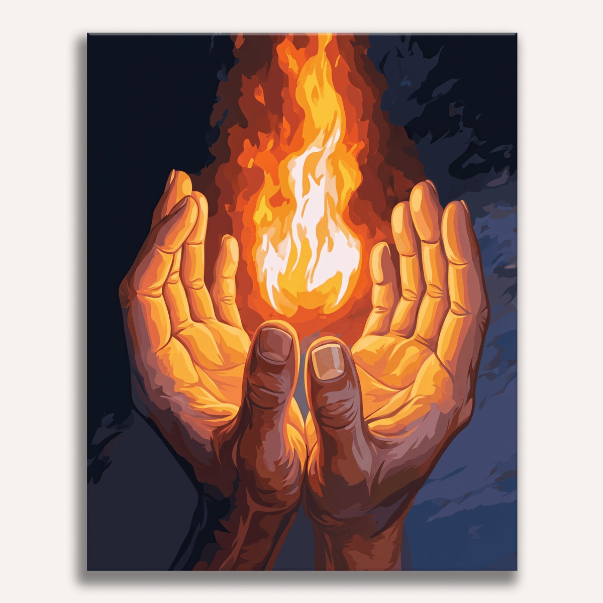 Eternal Flame - Number Artist Paint by Numbers Kits