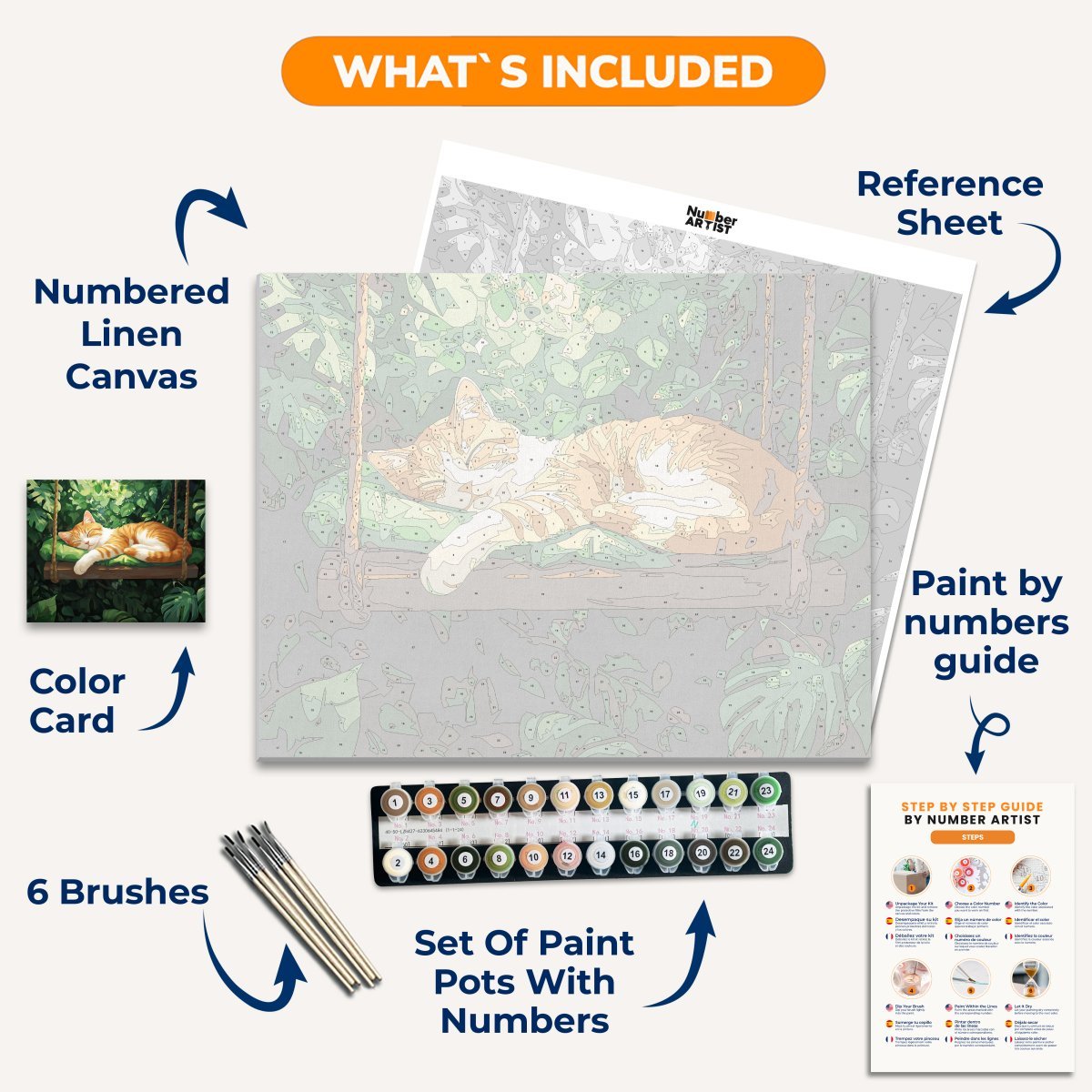 The image depicts a serene indoor setting.