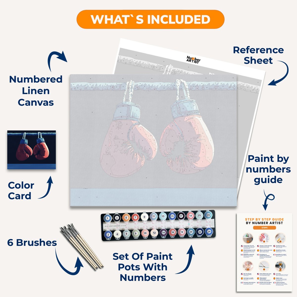 Forgotten Gloves - Number Artist Paint by Numbers Kits