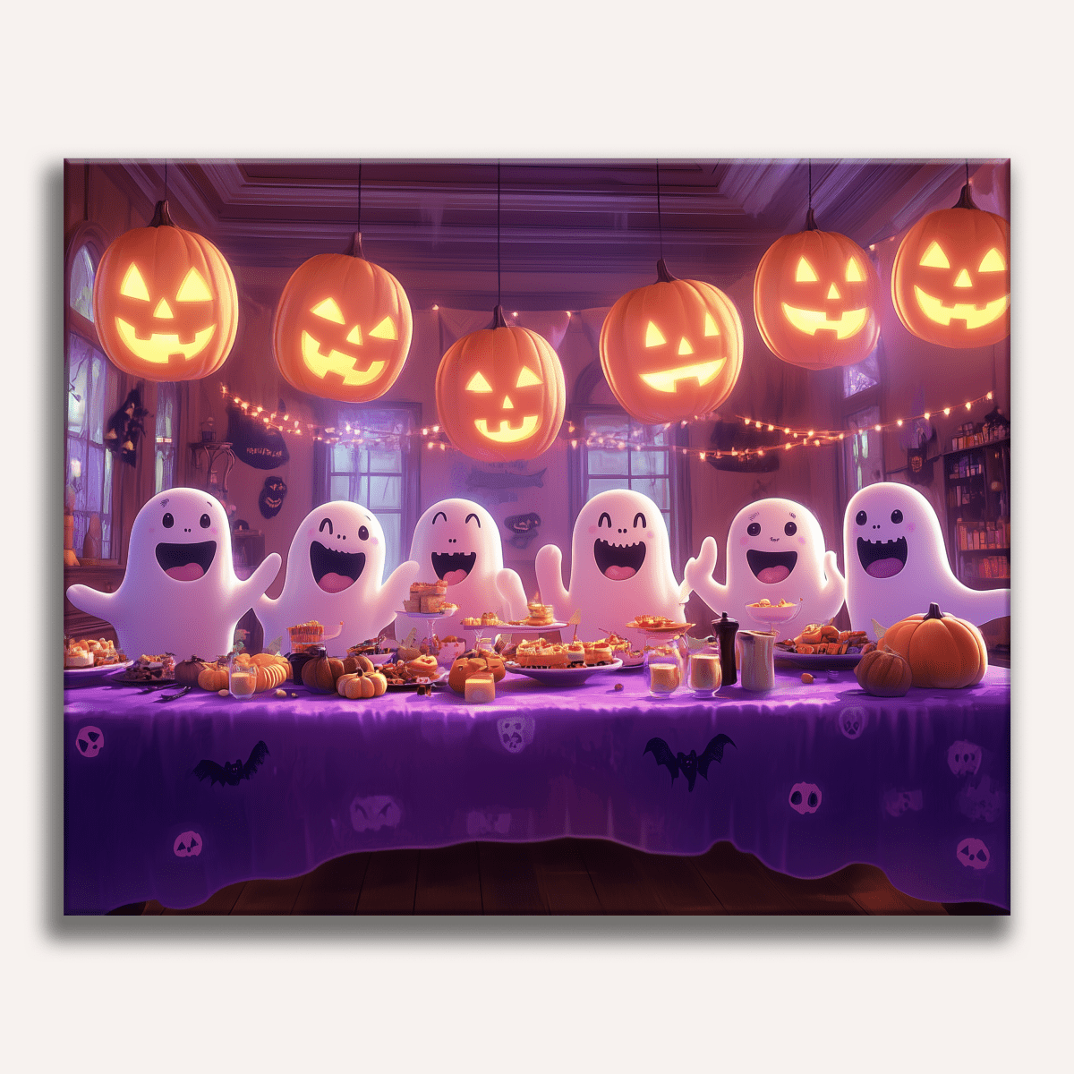 Ghost Gathering - Number Artist Paint by Numbers Kits