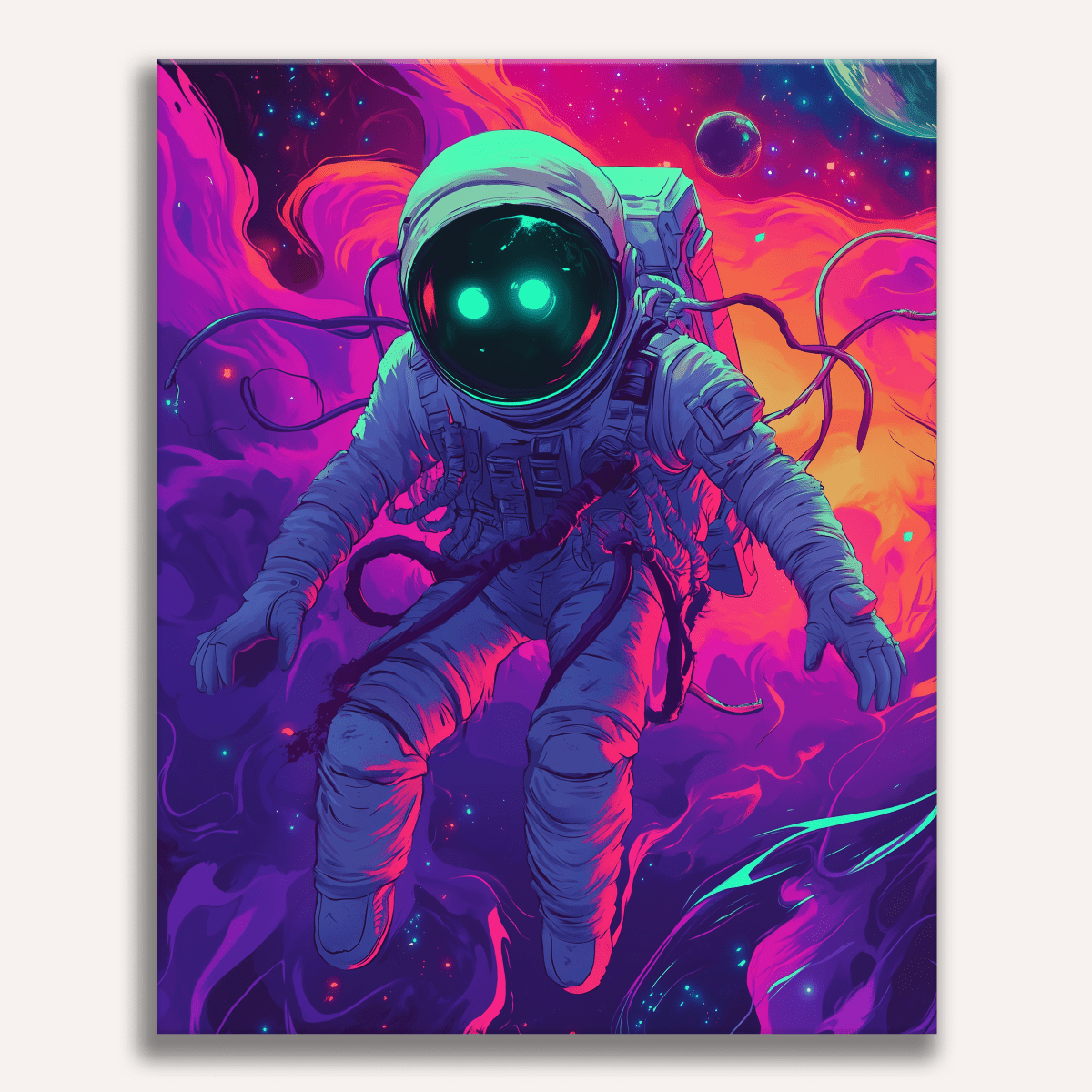 Ghosts of Space - Number Artist Paint by Numbers Kits