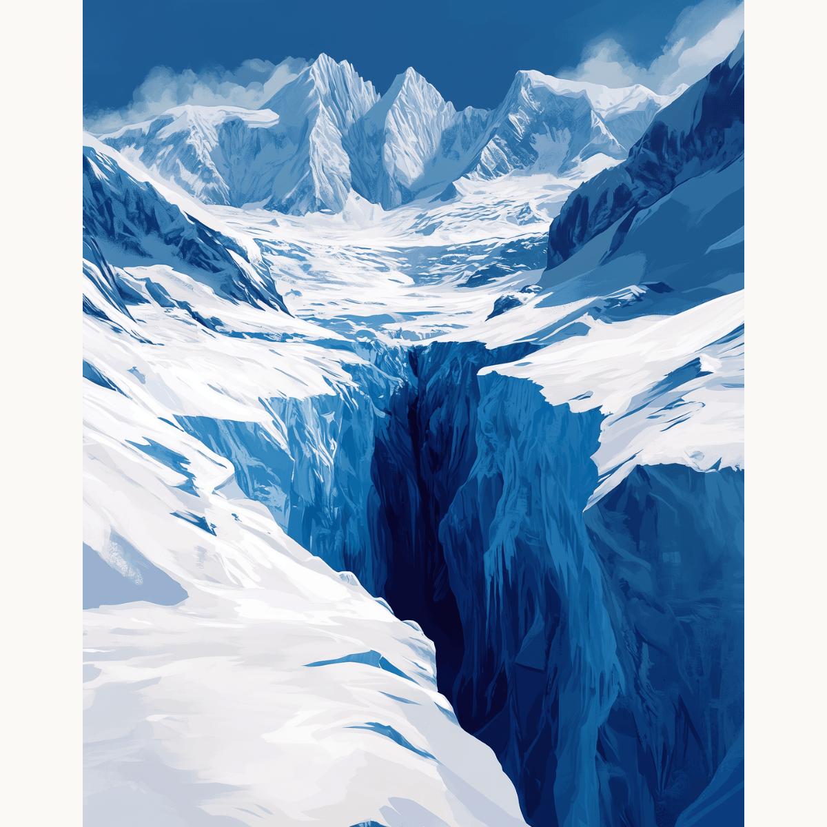 Glacial Crevasse