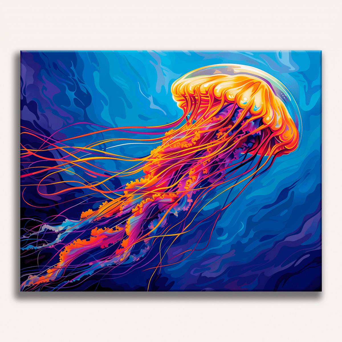 Graceful Lion's Mane - Number Artist Paint by Numbers Kits