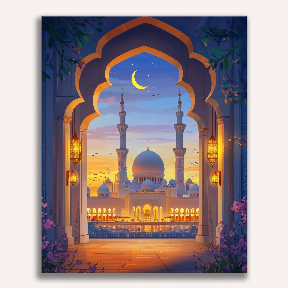 Grand Pagoda - Number Artist Paint by Numbers Kits