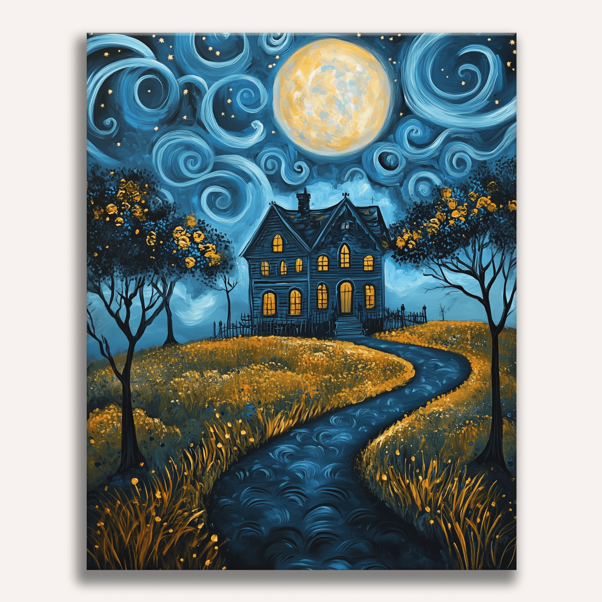 Halloween Mystery - Number Artist Paint by Numbers Kits