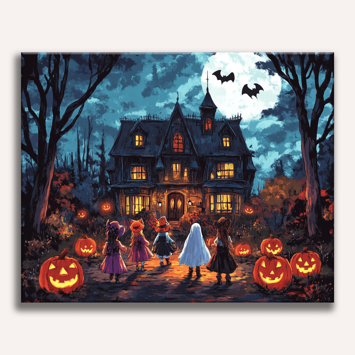 Halloween Night - Number Artist Paint by Numbers Kits