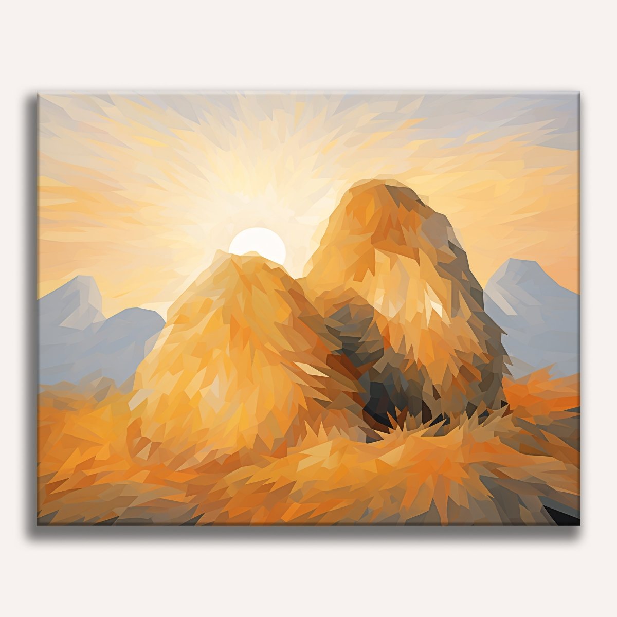 Haystacks - Number Artist Paint by Numbers Kits