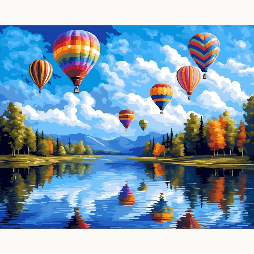 The image features a serene landscape scene.