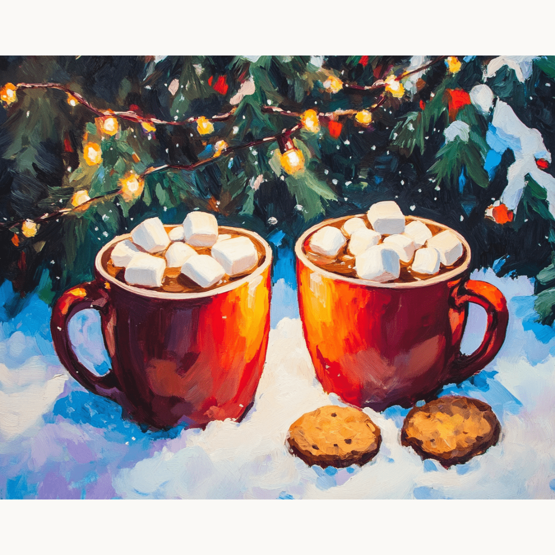 Hot Christmas - Number Artist Paint by Numbers Kits