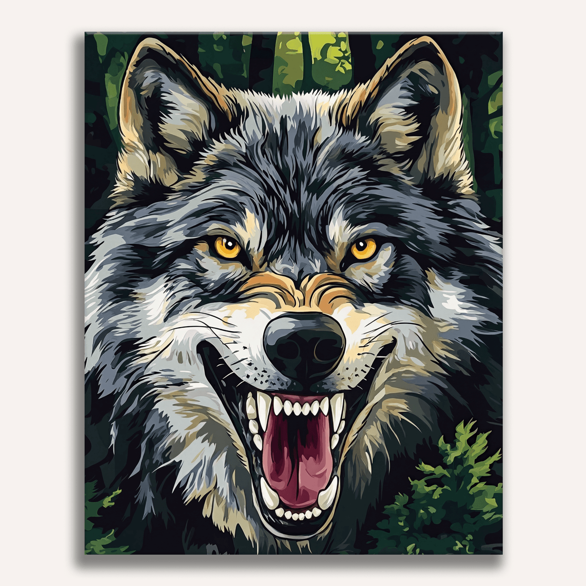 Hungry Like the Wolf - Number Artist Paint by Numbers Kits