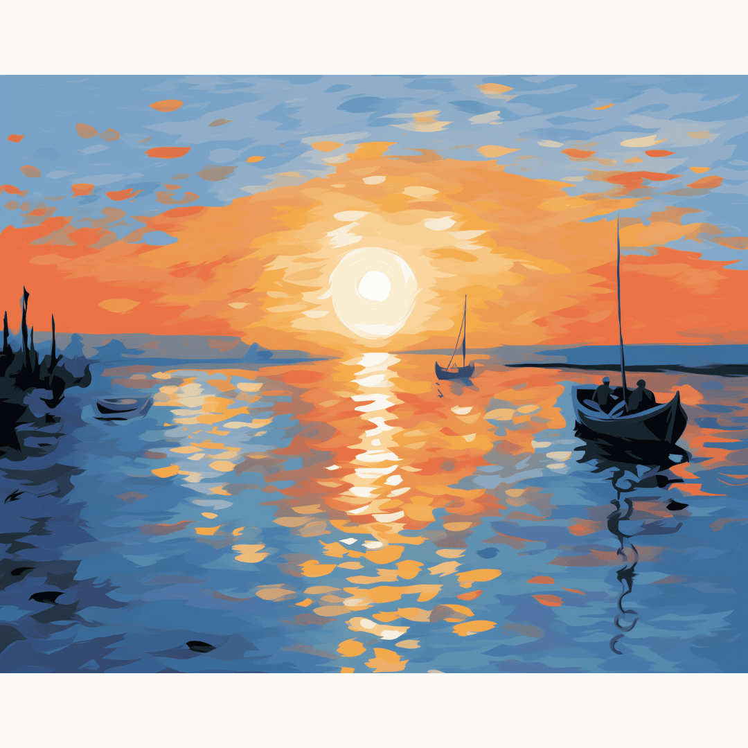 Impression Sunrise - Number Artist Paint by Numbers Kits