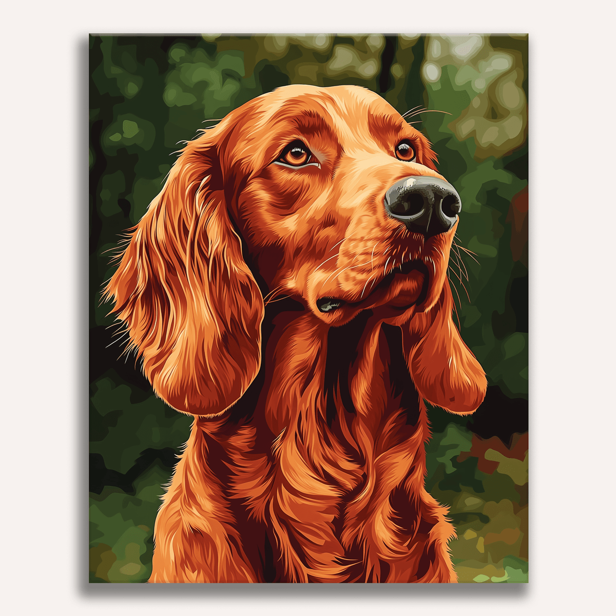 Irish Setter - Number Artist Paint by Numbers Kits