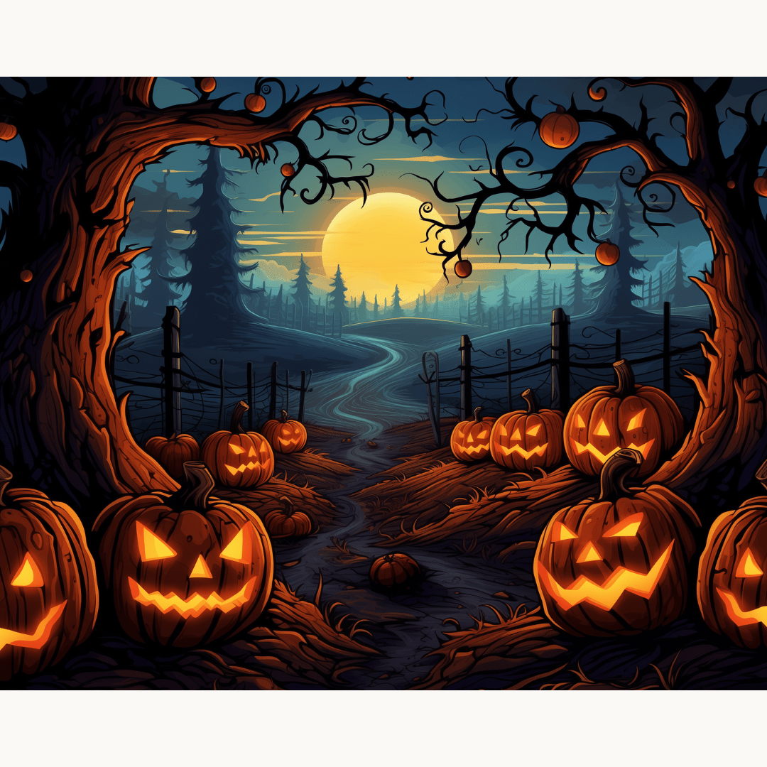 Jack o' Family - Number Artist Paint by Numbers Kits