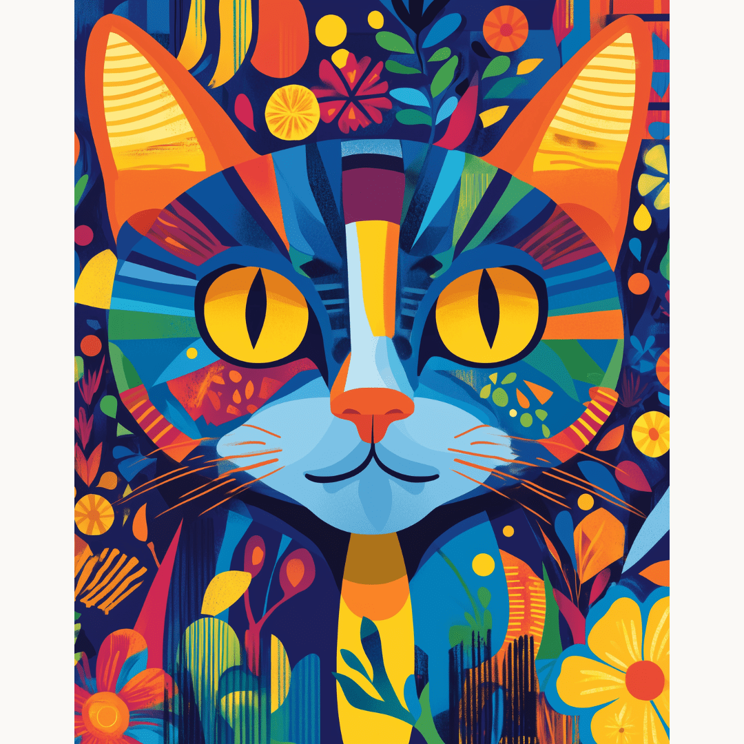 Jigsaw Meows - Number Artist Paint by Numbers Kits