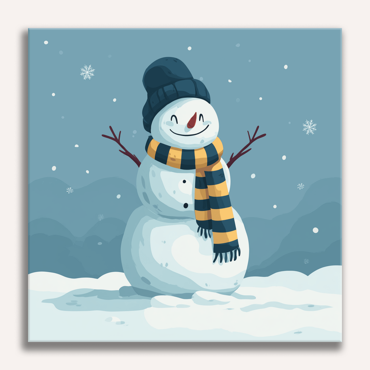 Joyful Snowman