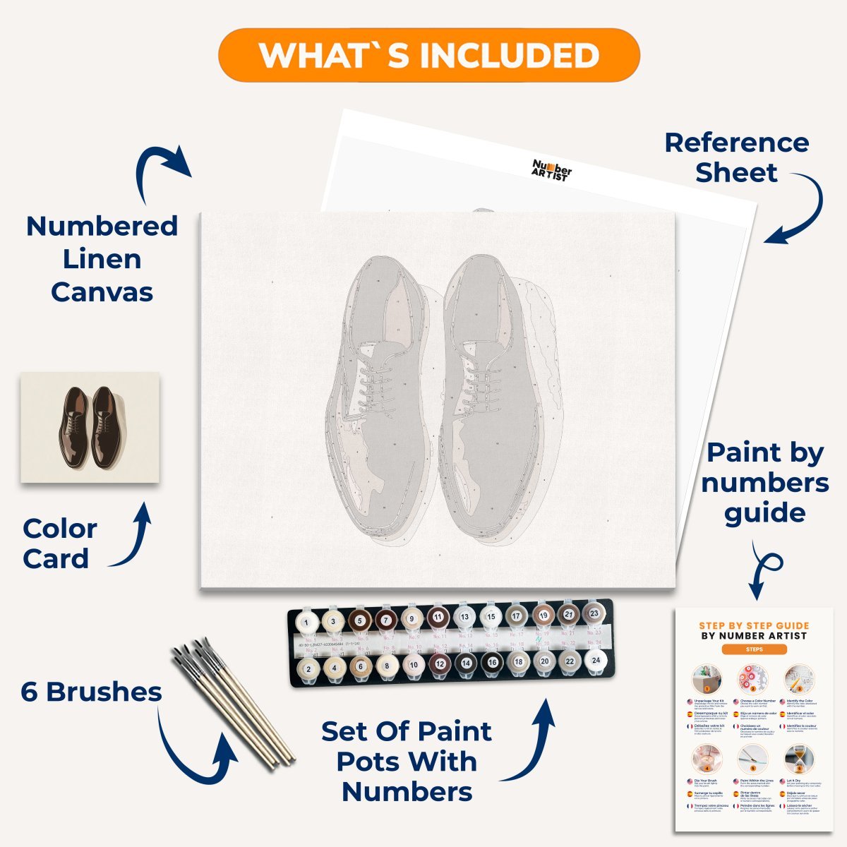 Keeping it Fresh - Number Artist Paint by Numbers Kits