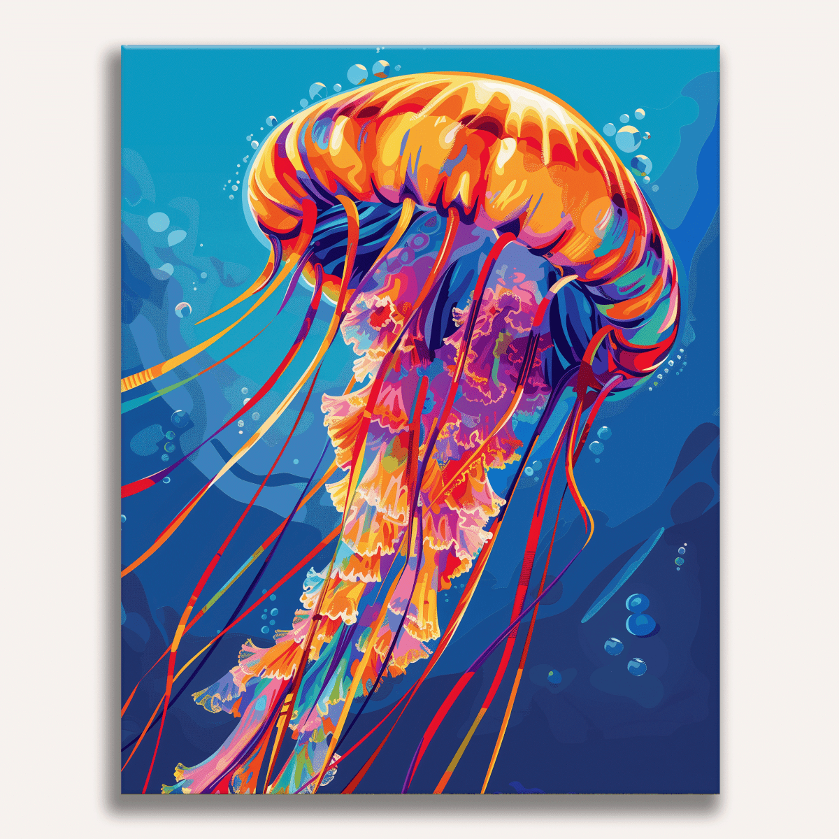 King of Jellyfish - Number Artist Paint by Numbers Kits