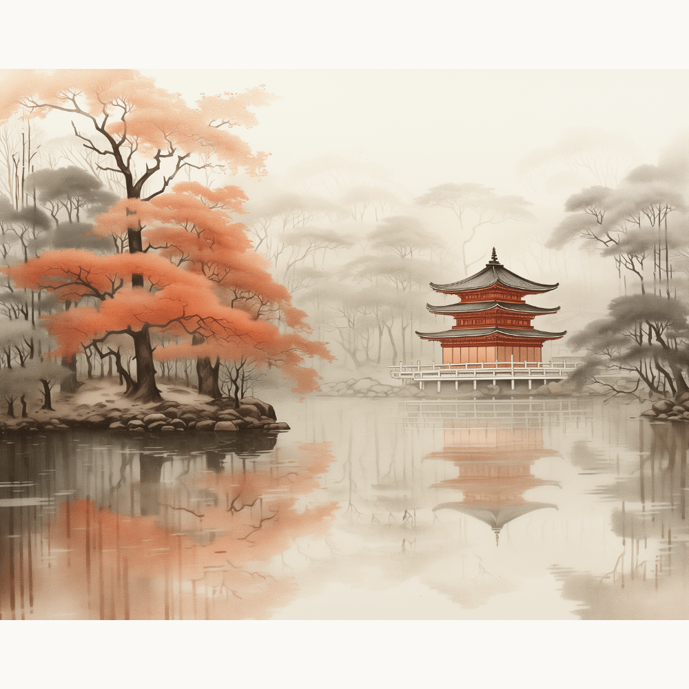 Lakeside Castle - Number Artist Paint by Numbers Kits