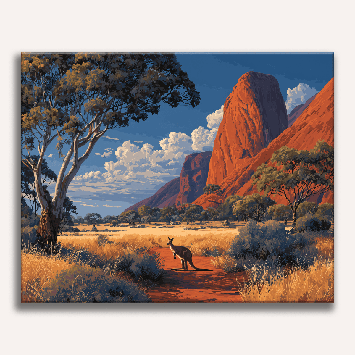 Land Down Under - Number Artist Paint by Numbers Kits