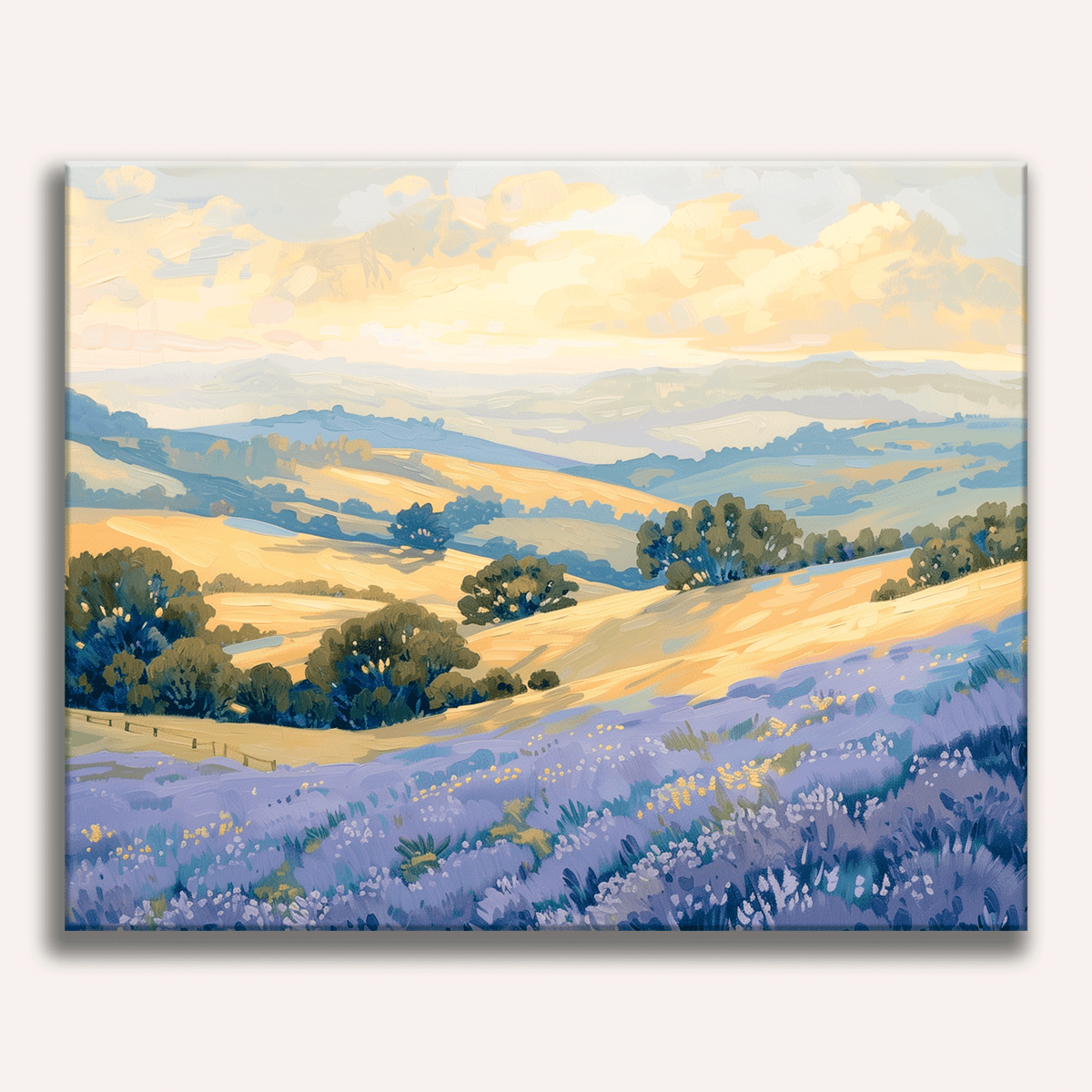 Lavender Meadow - Number Artist Paint by Numbers Kits