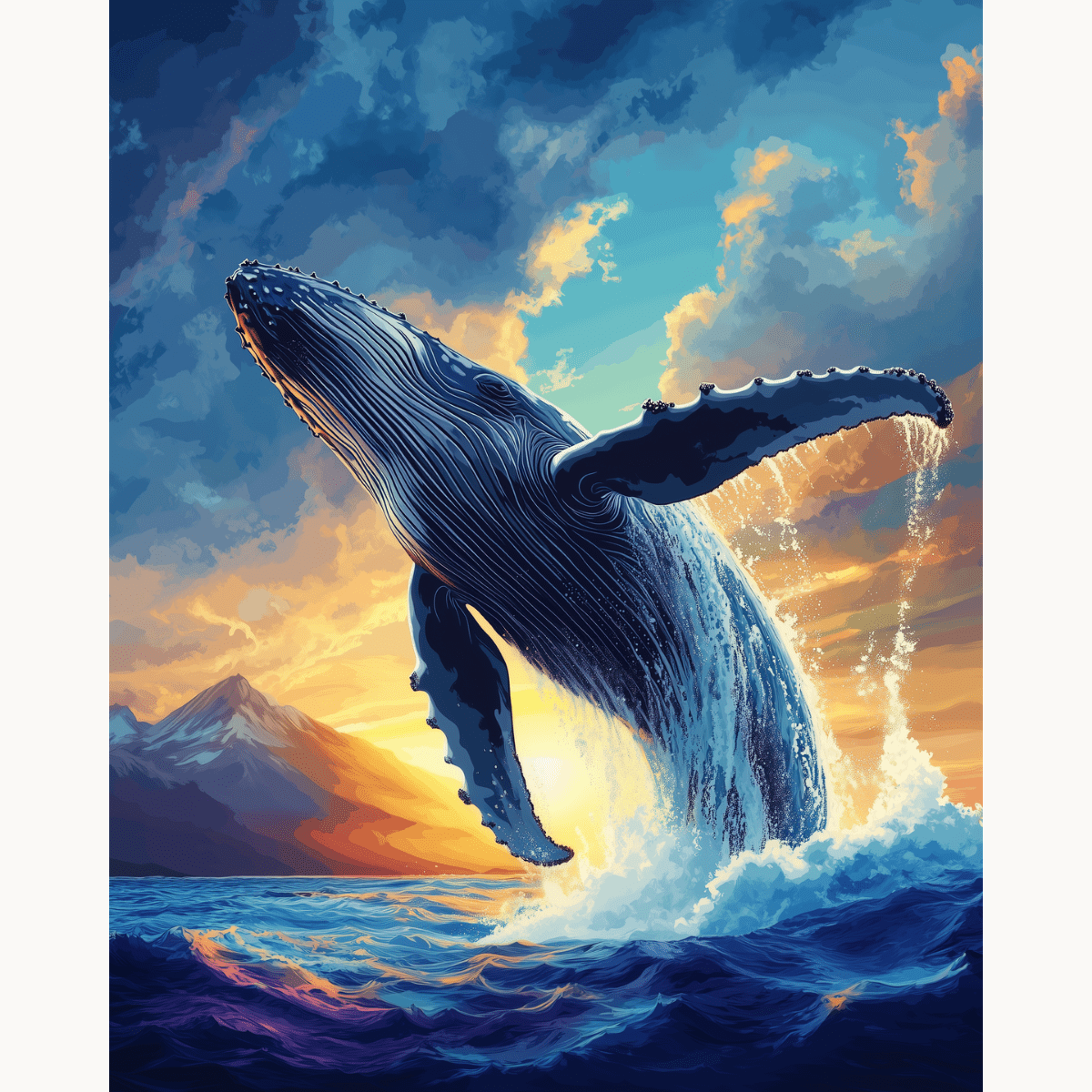 Leaping Humpback