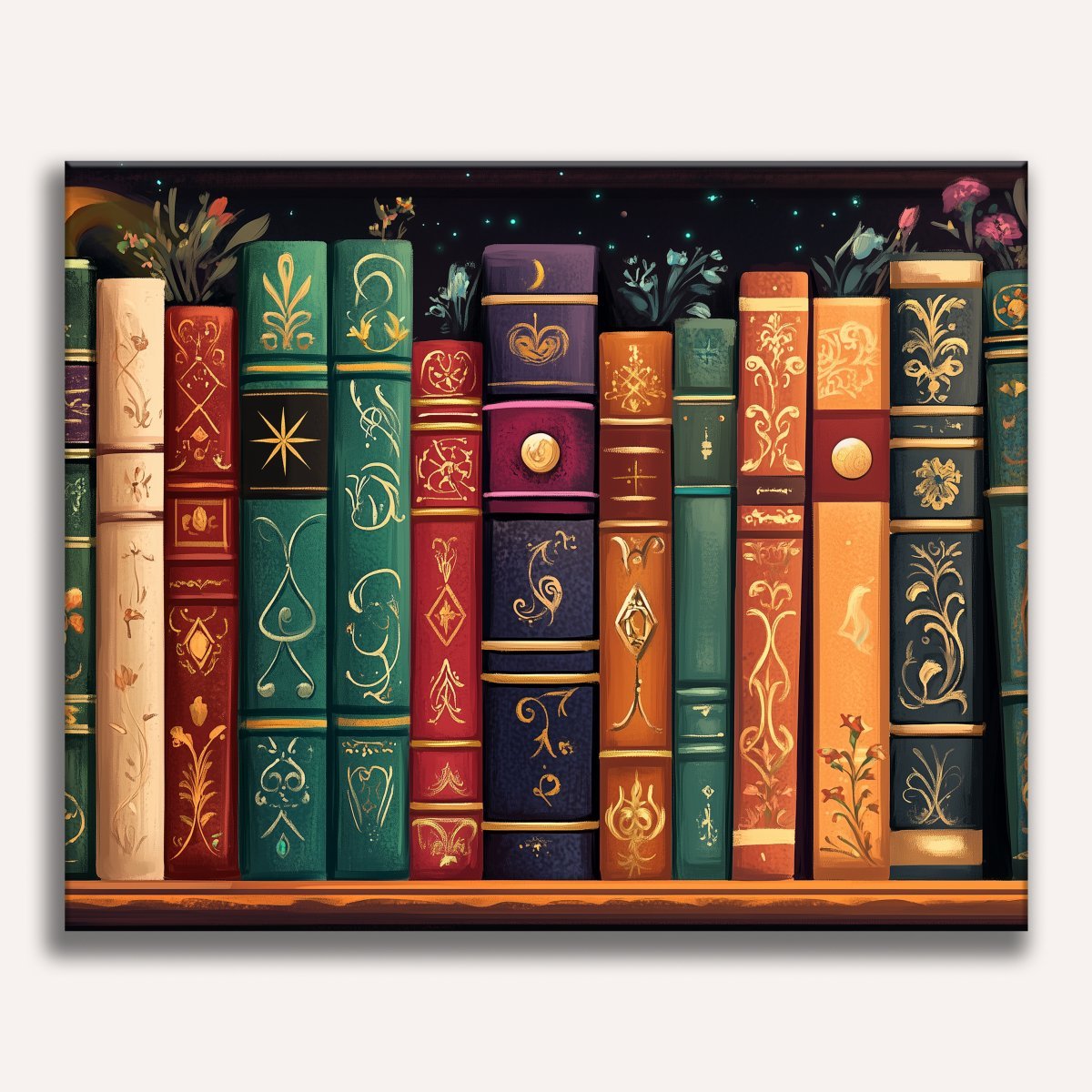 Library Secrets - Number Artist Paint by Numbers Kits