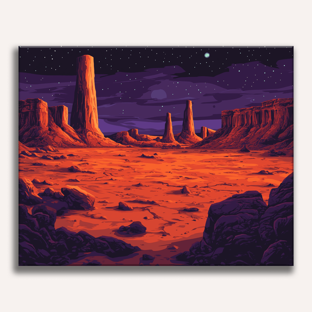 Life on Mars - Number Artist Paint by Numbers Kits