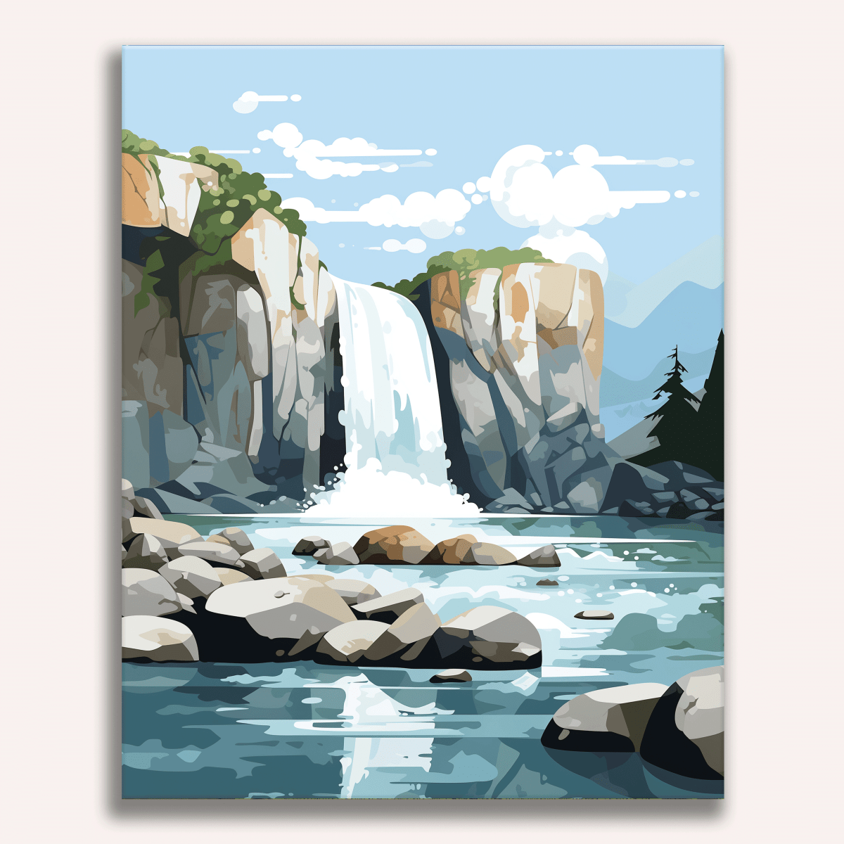 Magnificent Fall - Number Artist Paint by Numbers Kits